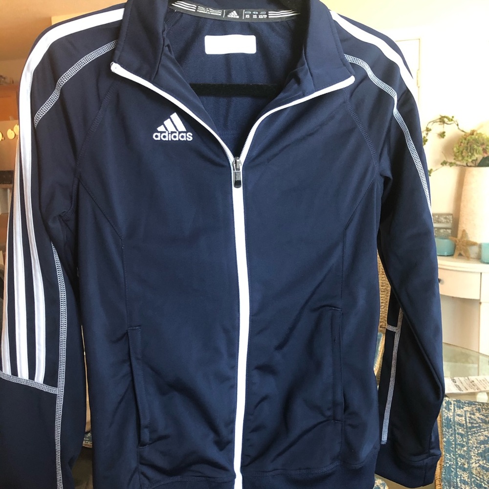 Adidas Deep Blue ZIP Up